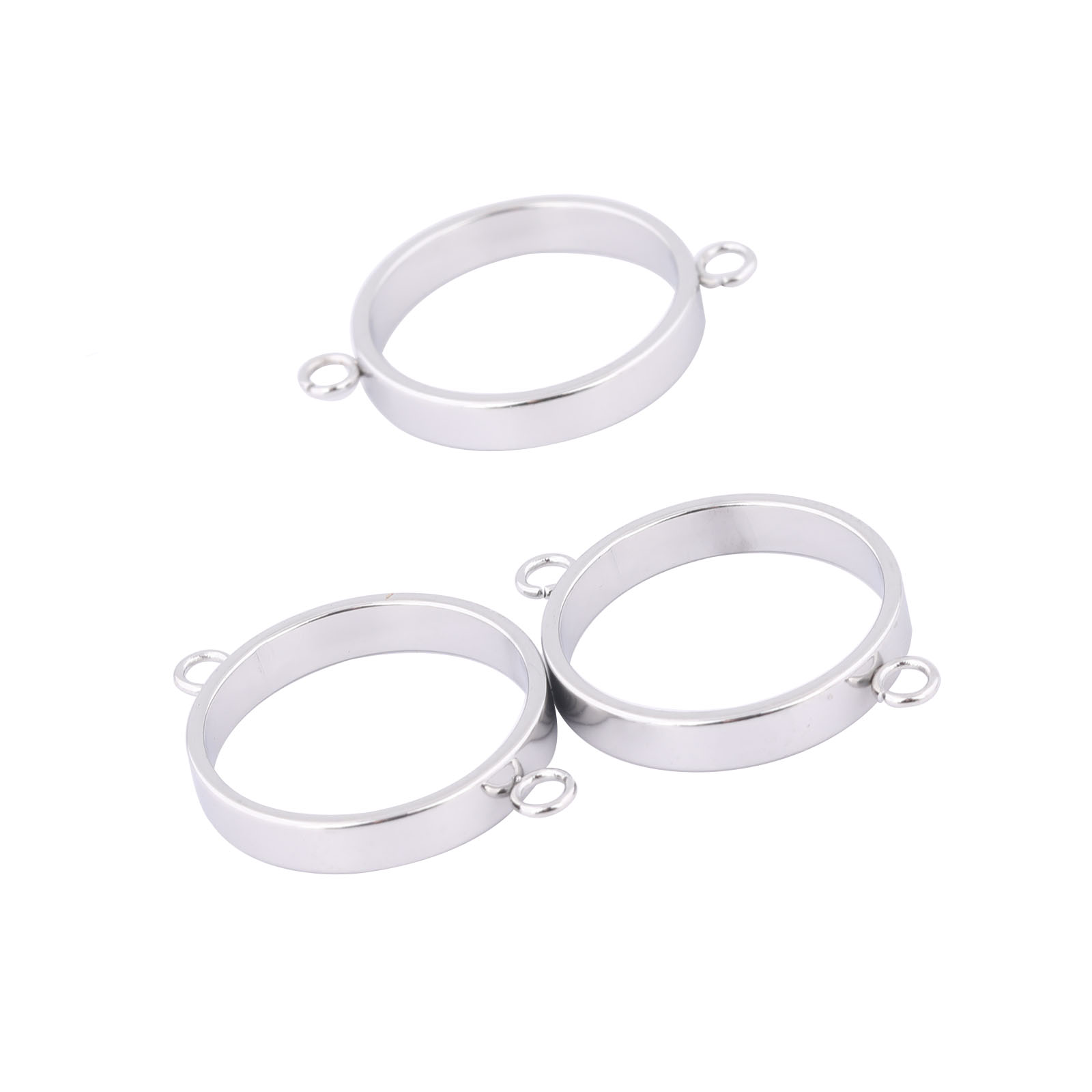 Resin Art Pendant - 10pcs Stainless Steel 14mm Open Bezel