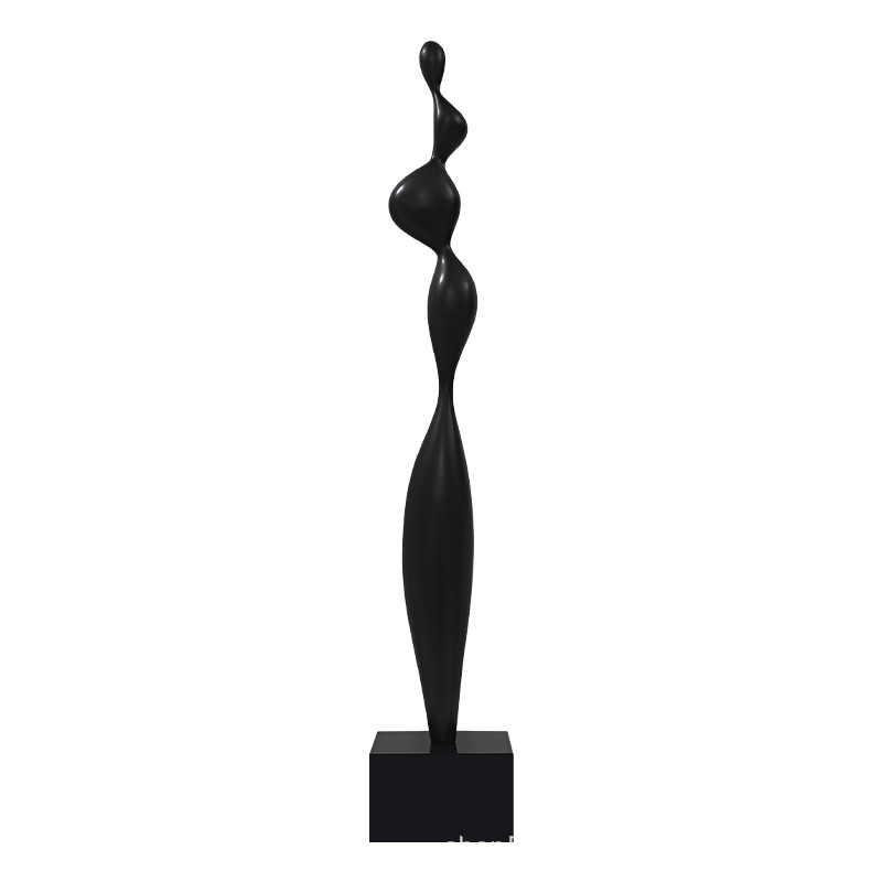 Resin Art In Floor - Tall and Slender Sculpture for Wall