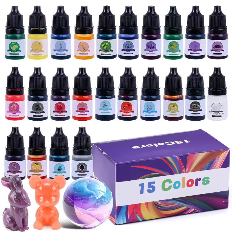 Resin Art And Jewelry - Epoxy Resin Color Pigment 24 Vivid