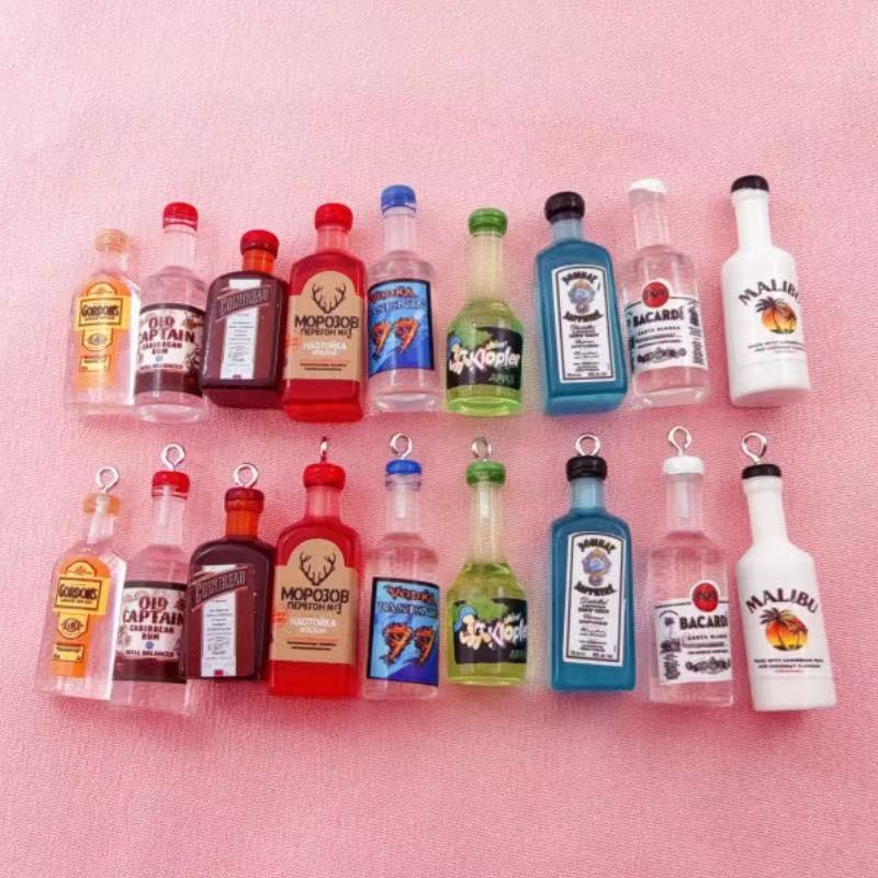 Resin Art Pendant - 11pcs Mini Simulation Resin 3D Pendant
