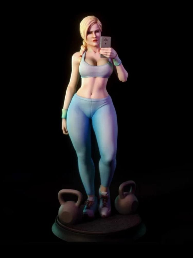 Resin Art Zelda - 1/24 75mm 1/18 100mm Resin Model