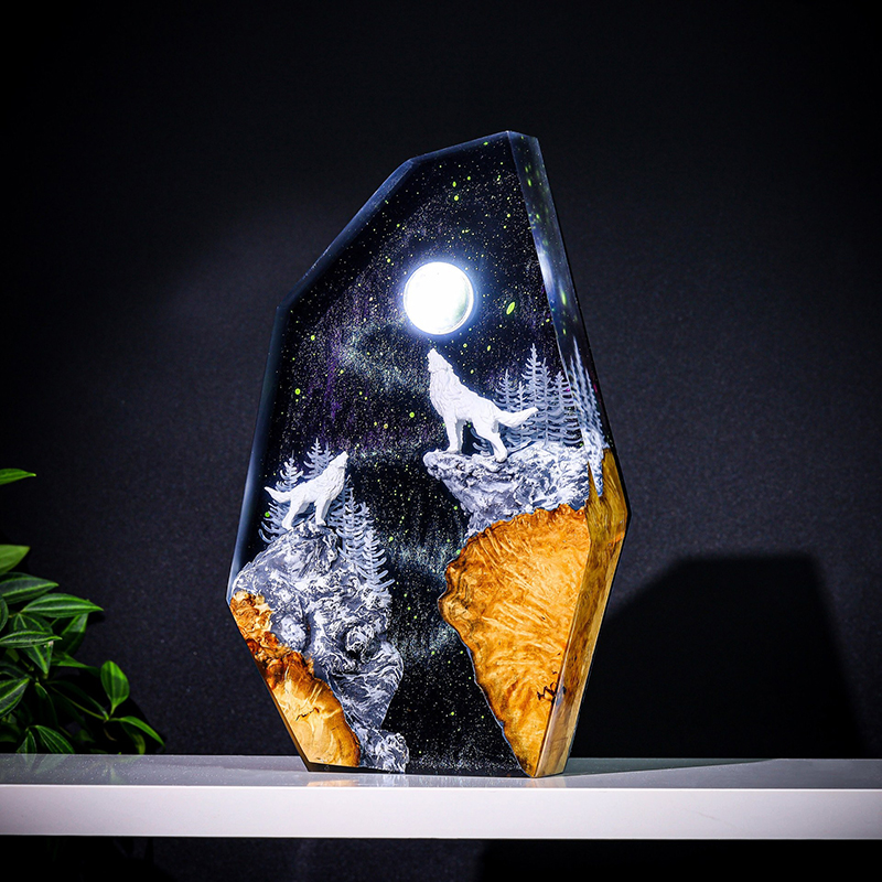 Resin Art And Decor - Nature Animals Figure Organism Resin Table