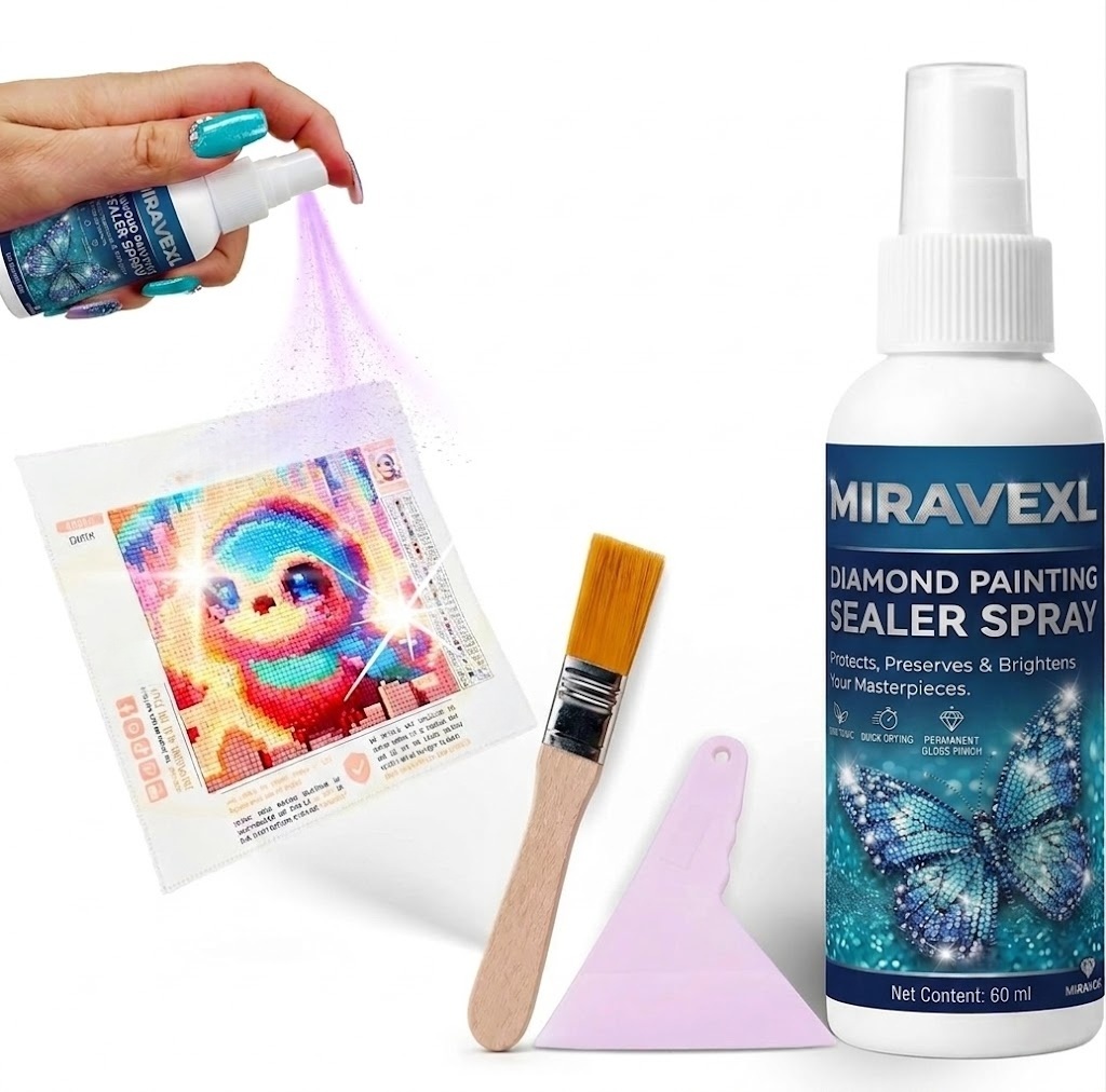 Resin Art Canvas - Lock in Your Brilliance:Miravexl Quick DryDiamond