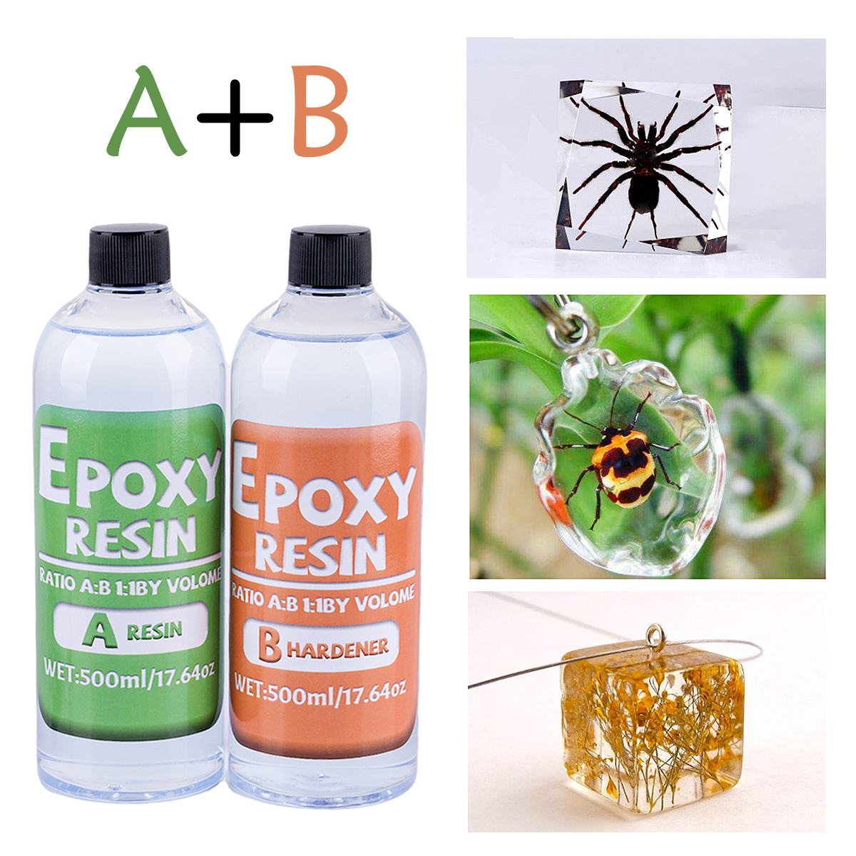 Epoxy Resin Ab - 1:1 AB Resin Epoxy Glue Kit