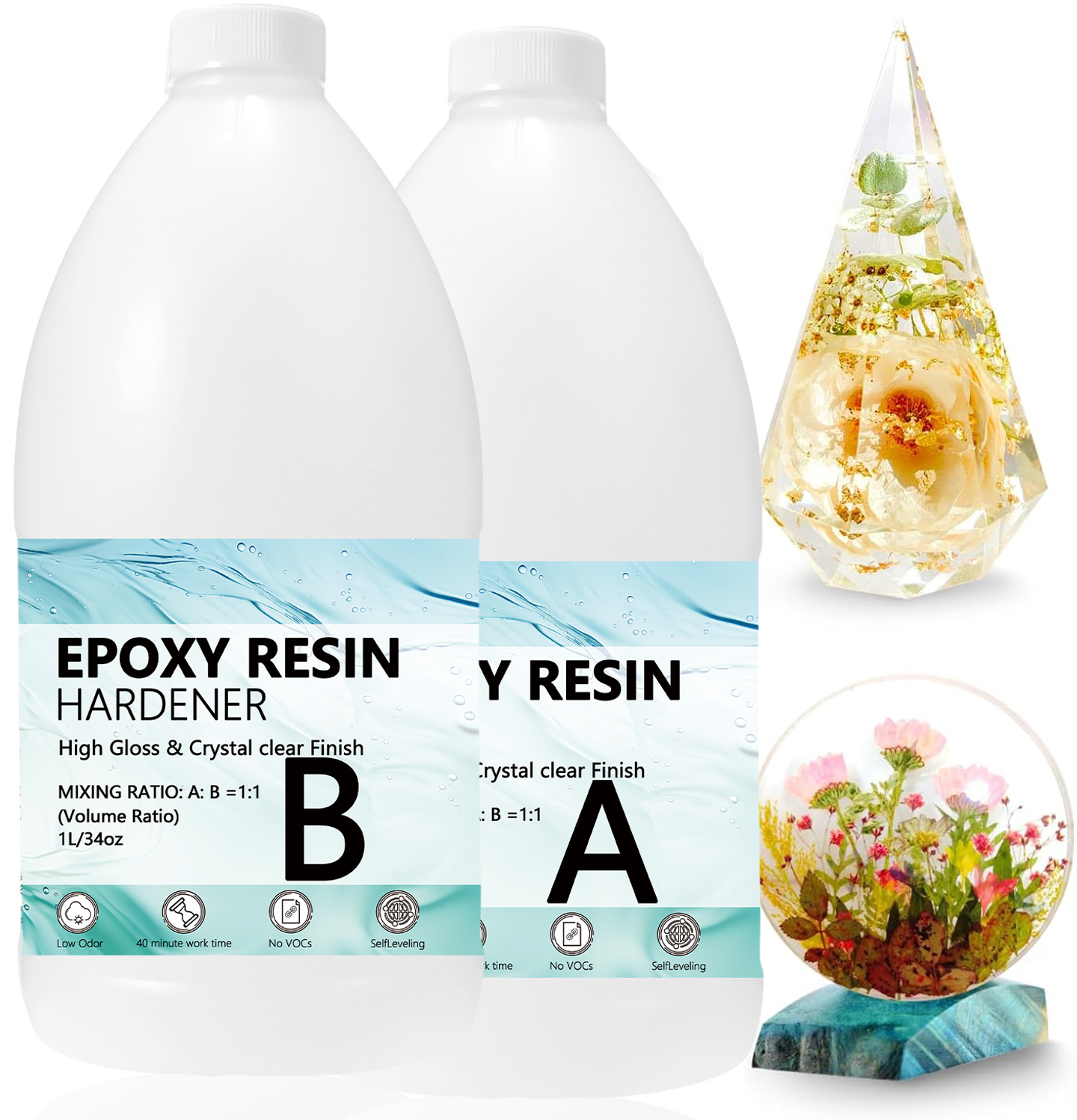 Resin Art Workshop - Epoxy Resin Kits Set, Art Kit
