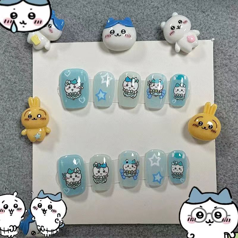 Resin Art Workshop - Nail Art yiji ハチワレ Hachiware うさぎ