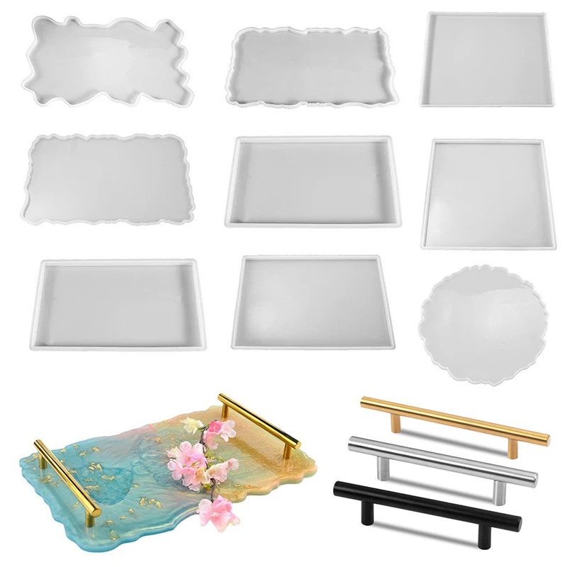 Resin Art Workshop - Tray Epoxy Resin Silicone Mold DIY