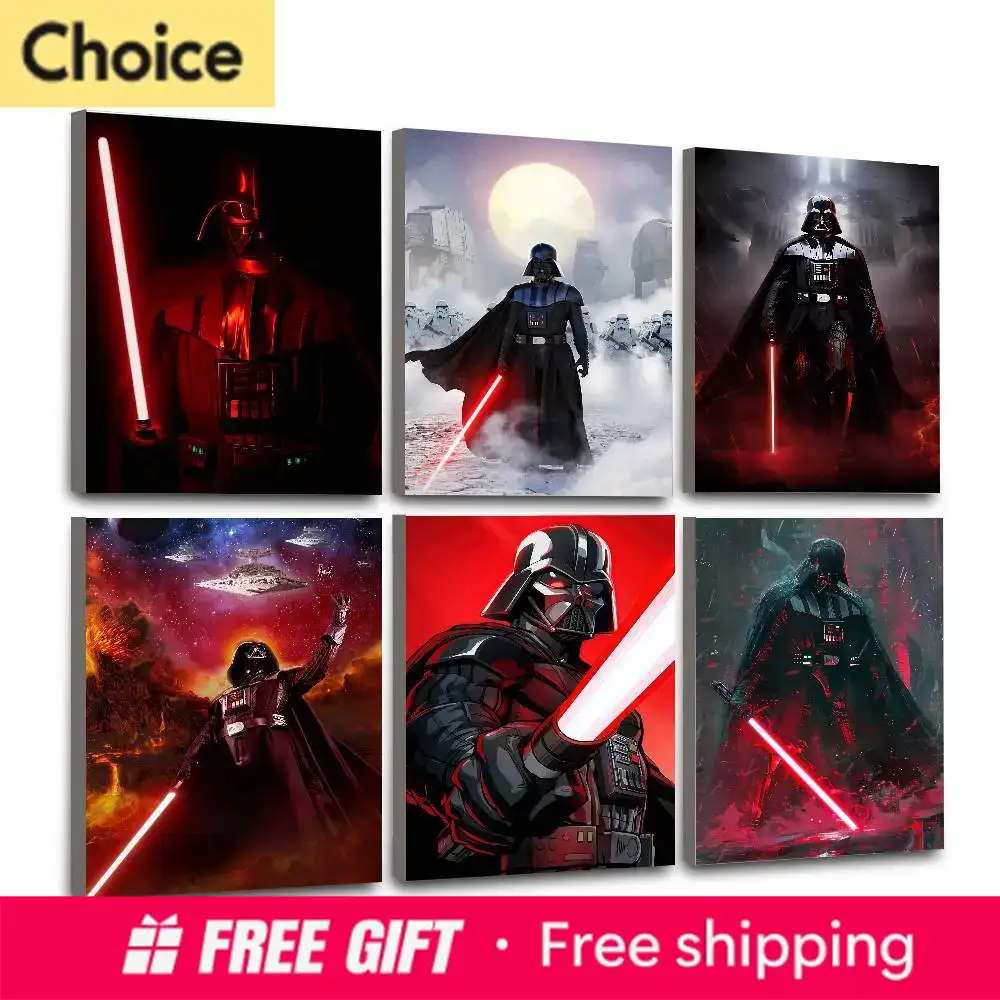 Resin Art Canvas - S-Star Wars Darth Vader lassic Cover