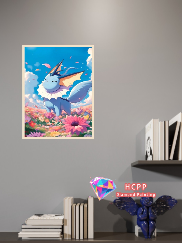 Pikachu Bulbasaur Squirtle Ani - đánh giá và giá Resin Art Canvas