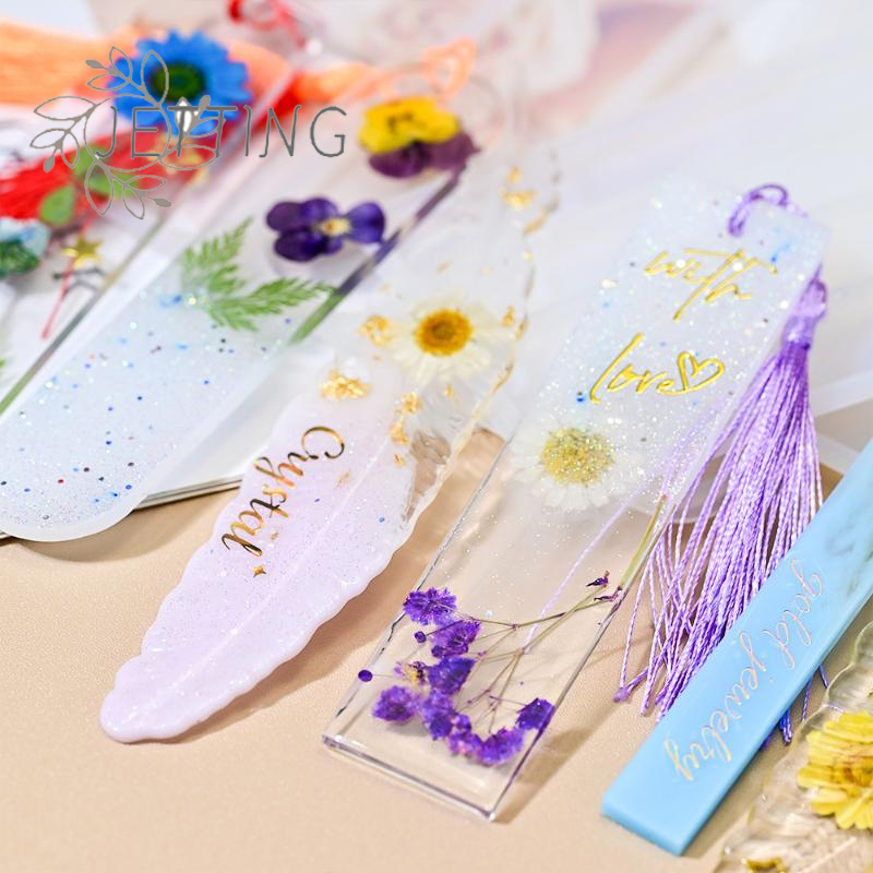 Hot Bookmark Silicone Mold Rec - đánh giá và giá Resin Art Bookmark