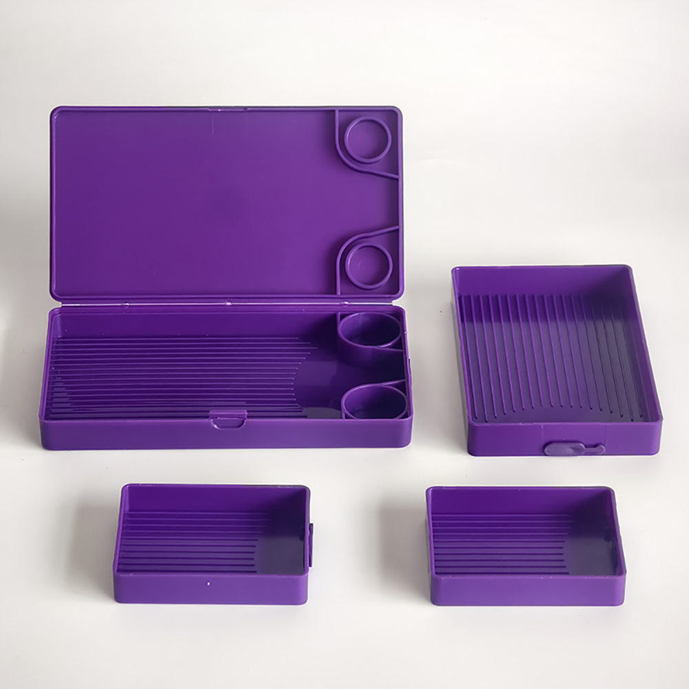 Diamond Painting Tray with Lid - đánh giá và giá Resin Art Canvas