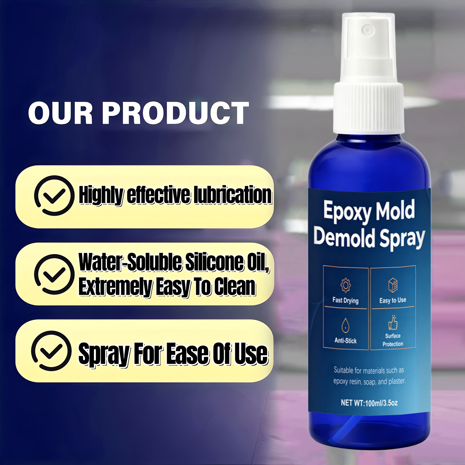 Release Spray for Silicone Mol - đánh giá và giá Release Spray Silicone