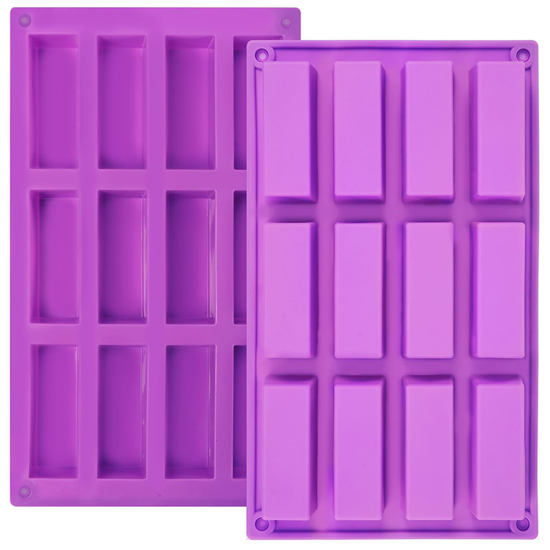 12 Cavity Rectangle Caramel Ca - đánh giá và giá Tray Mold Rectangle