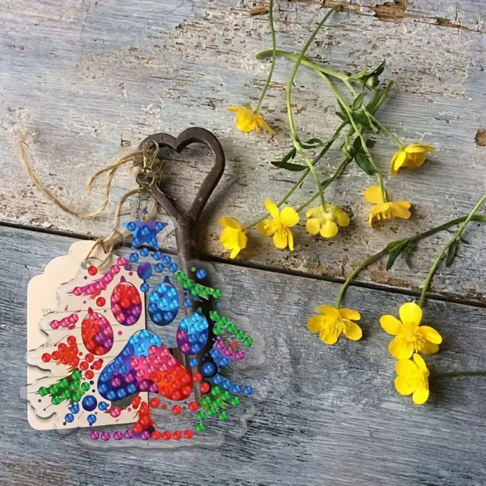 6pcs/Set DIY Christmas Tree Pa - đánh giá và giá Resin Art Bookmark