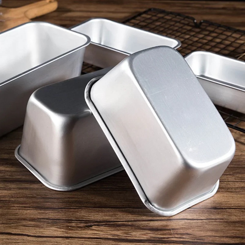 5 Size Aluminium Loaf Pan Rect - đánh giá và giá Tray Mold Rectangle