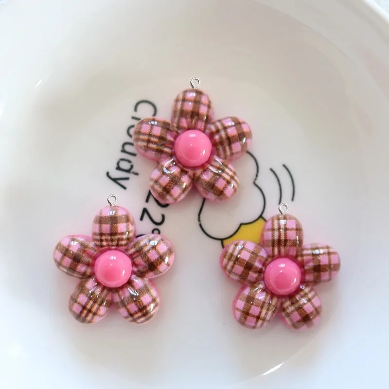10Pcs Sweet Flower Planar Resi - đánh giá và giá Resin Art A Keychain