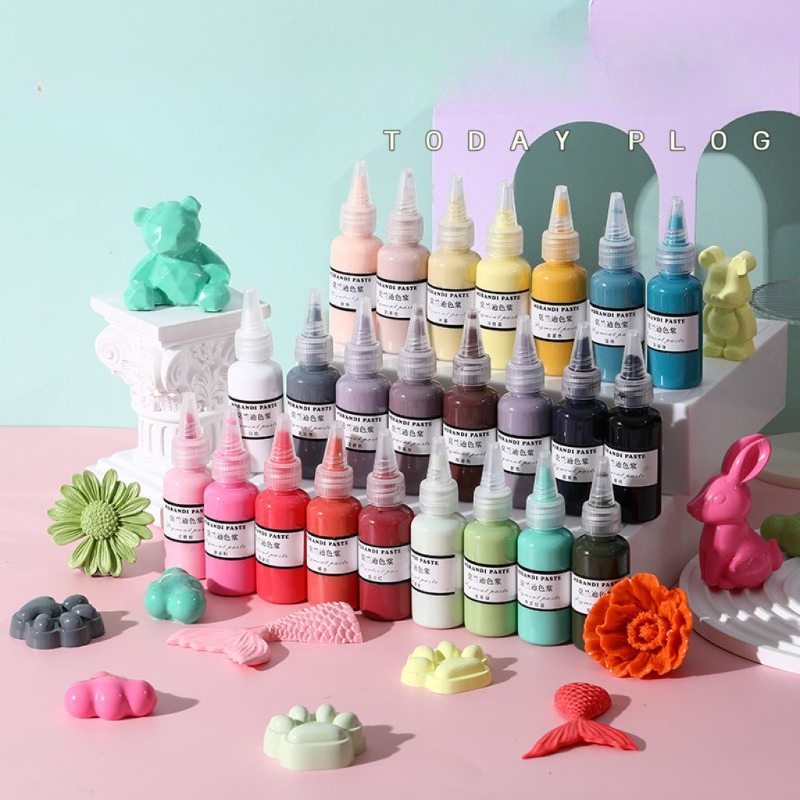 Morandi 24 Color 30g Oil-based - đánh giá và giá Epoxy Resin Ab