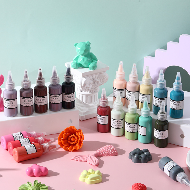 Morandi 24 Color 30g Oil-based - đánh giá và giá Epoxy Resin Ab