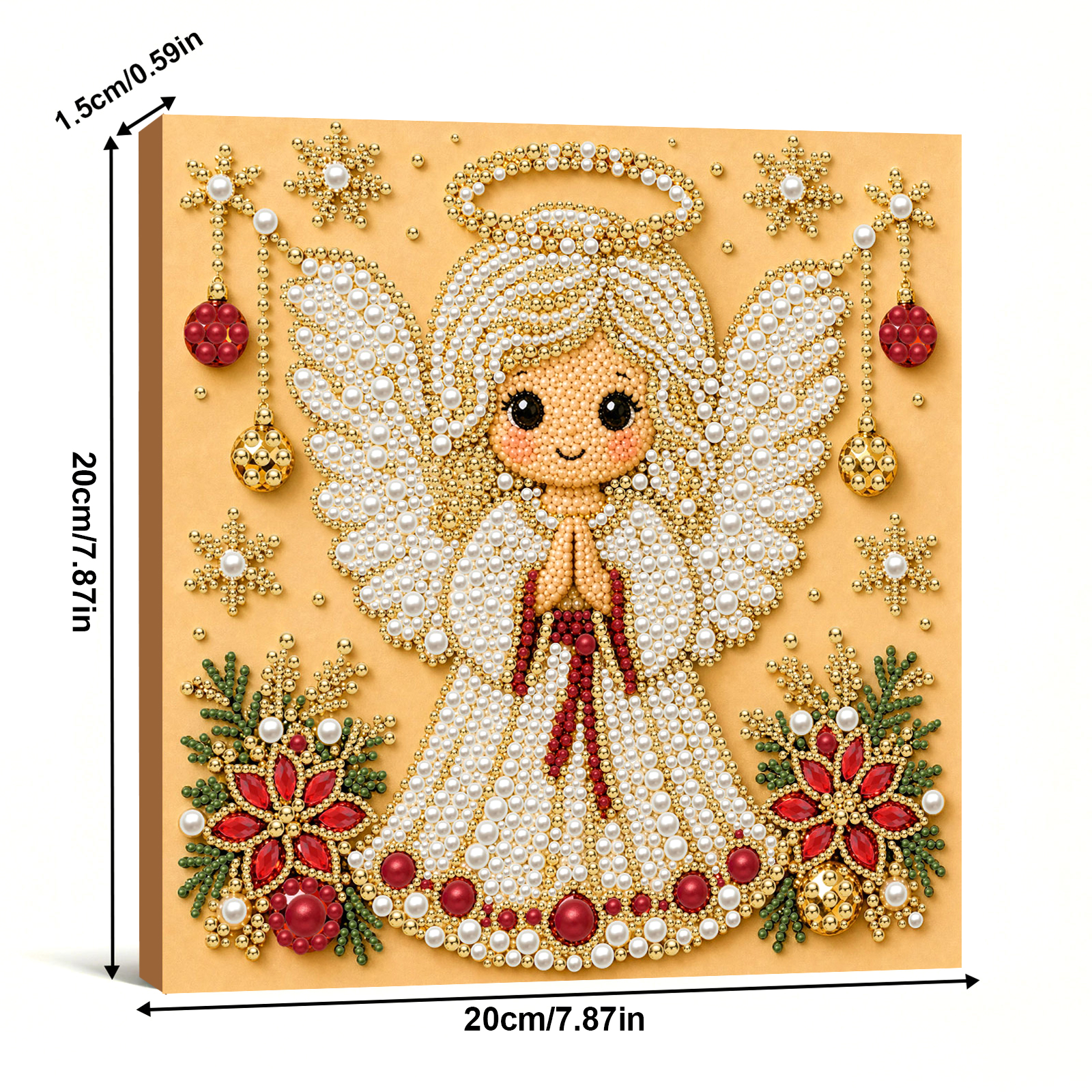 Christmas Decor DIY Santa Clau - đánh giá và giá Resin Art Canvas