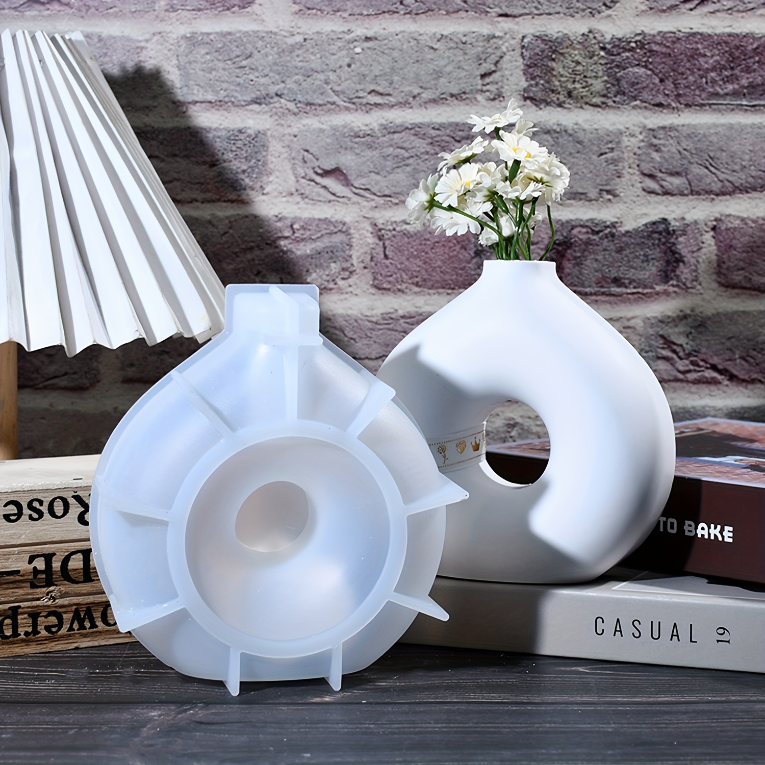 1 DIY Round Vase Silicone Moul - đánh giá và giá Resin Art Workshop
