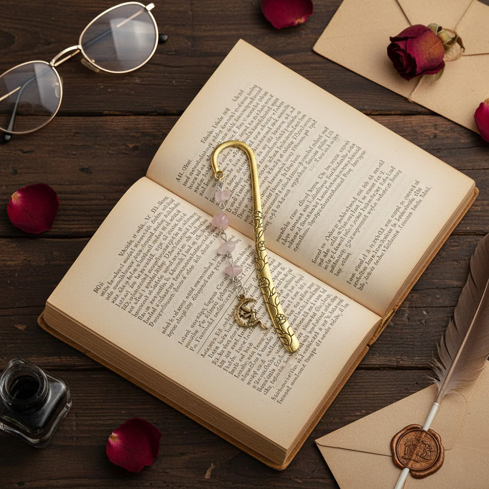 Vintage Metal Bookmarks with C - đánh giá và giá Resin Art Bookmark