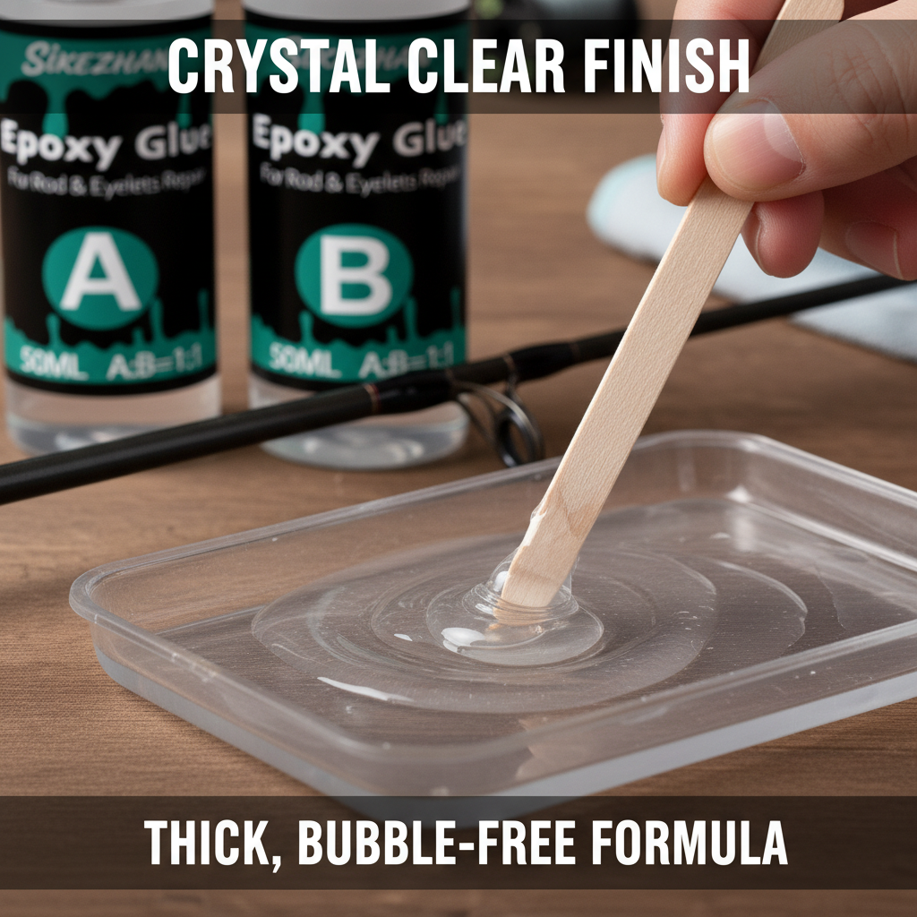 AB Epoxy 1:1 for Fishing Rod R - đánh giá và giá Epoxy Resin Ab