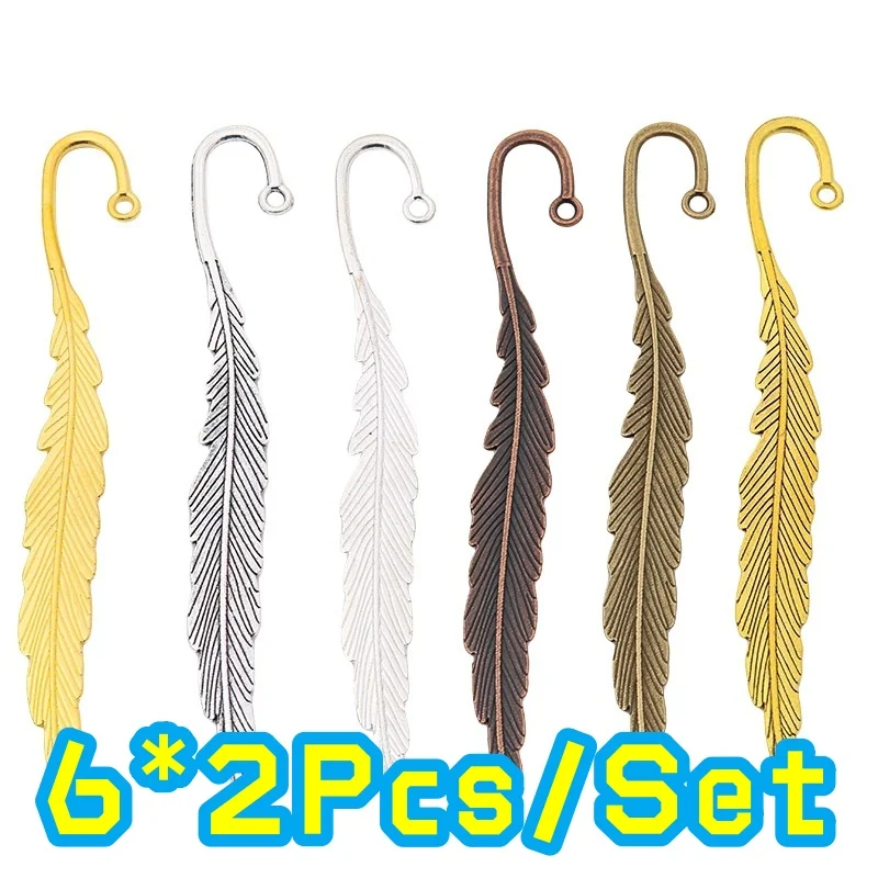 12Pcs 113x16mm Bronze Antique  - đánh giá và giá Resin Art Bookmark