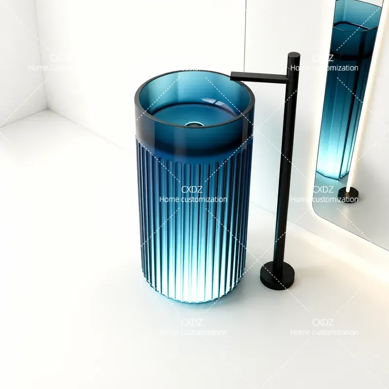 Integrated Floor to Ceiling Ba - đánh giá và giá Resin Art In Floor