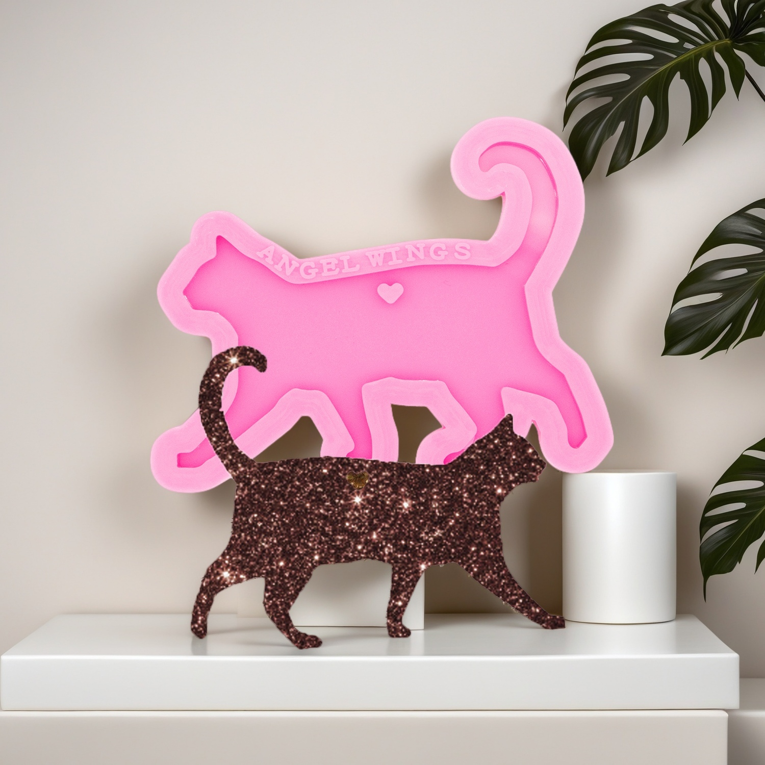 Silicone Cat Molds DIY Epoxy R - đánh giá và giá Resin Art A Keychain