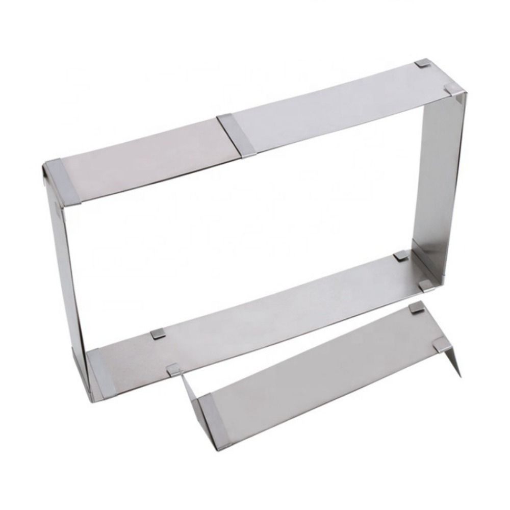 Stainless Steel Adjustable Mou - đánh giá và giá Tray Mold Rectangle