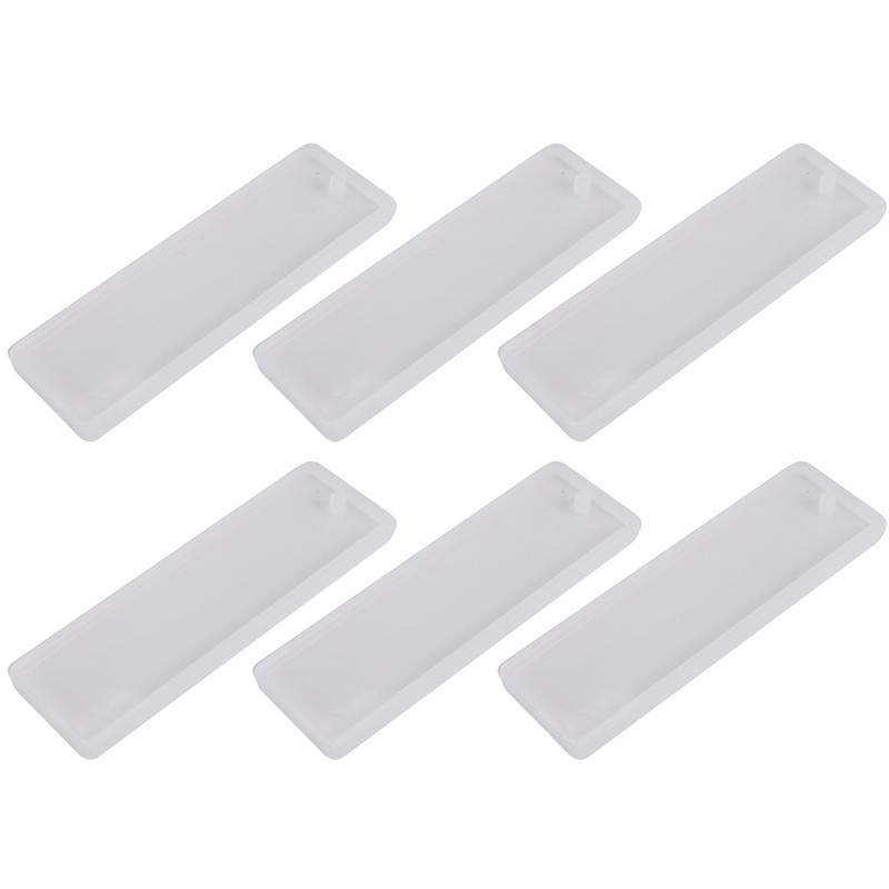 The New 6 Pcs/set Rectangle Si - đánh giá và giá Resin Art Bookmark