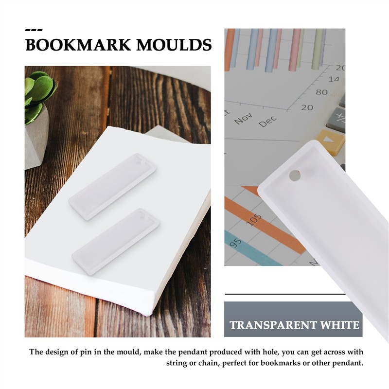 The New 6 Pcs/set Rectangle Si - đánh giá và giá Resin Art Bookmark