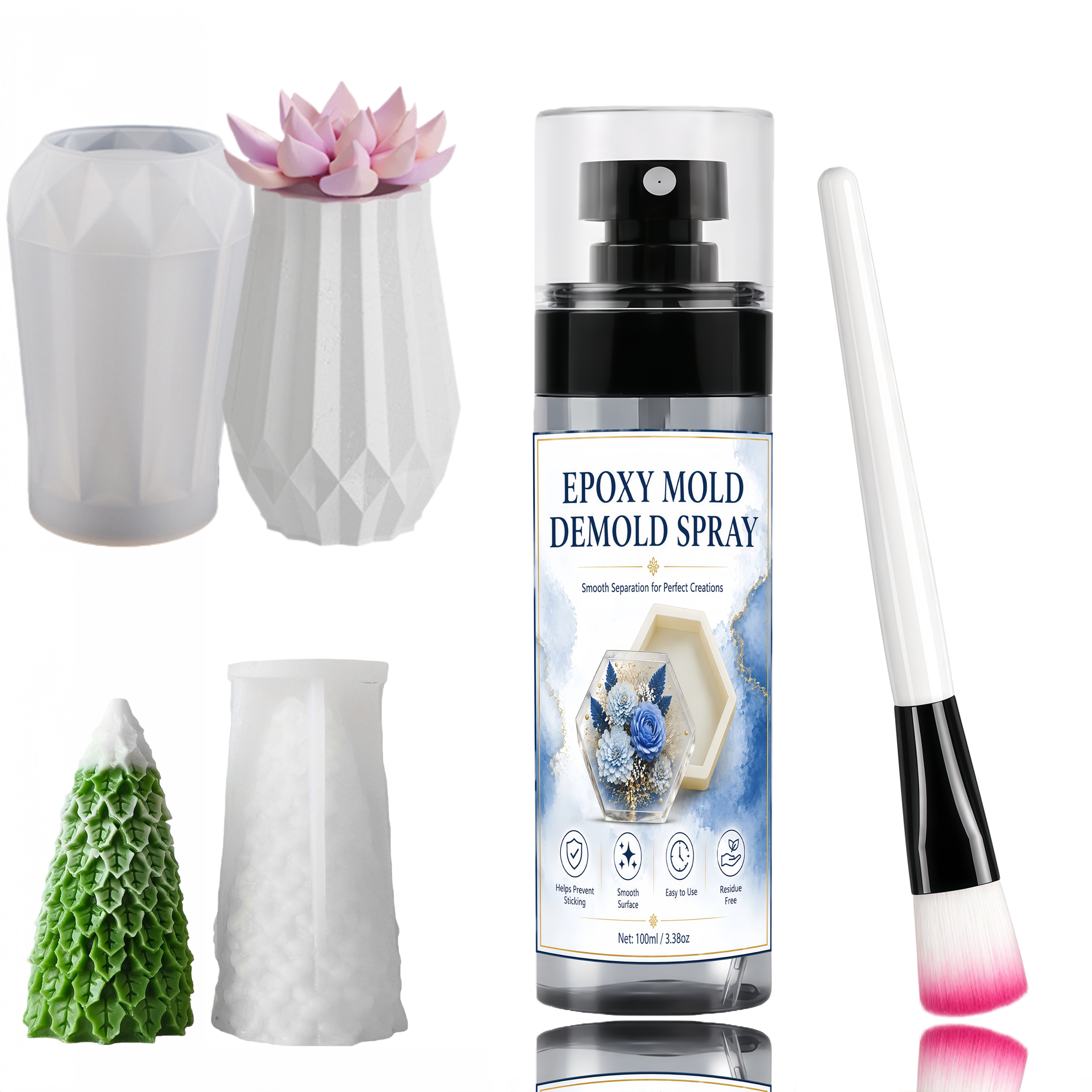 7oz/3.5oz Silicone Mold Releas - đánh giá và giá Release Spray Silicone