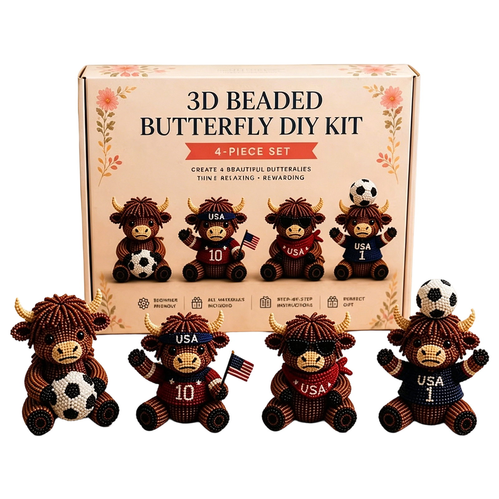 3D DIY Beaded Animal DIY Kit 4 - đánh giá và giá Resin Art Bookmark