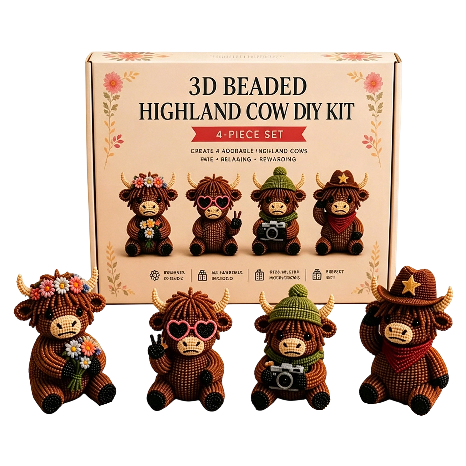 3D DIY Beaded Animal DIY Kit 4 - đánh giá và giá Resin Art Bookmark