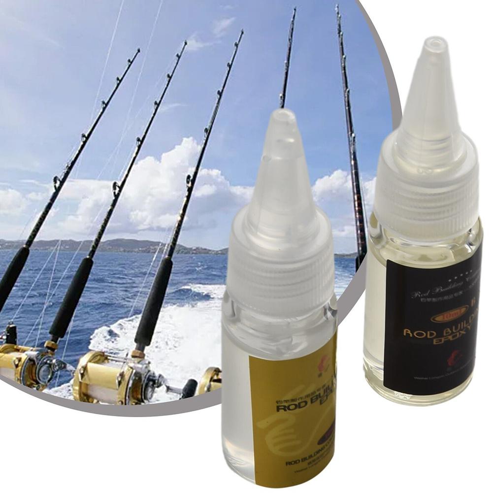 2Pcs Fishing Rod Glue Fishing  - đánh giá và giá Epoxy Resin Ab