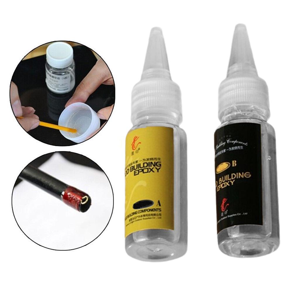2Pcs Fishing Rod Glue Fishing  - đánh giá và giá Epoxy Resin Ab