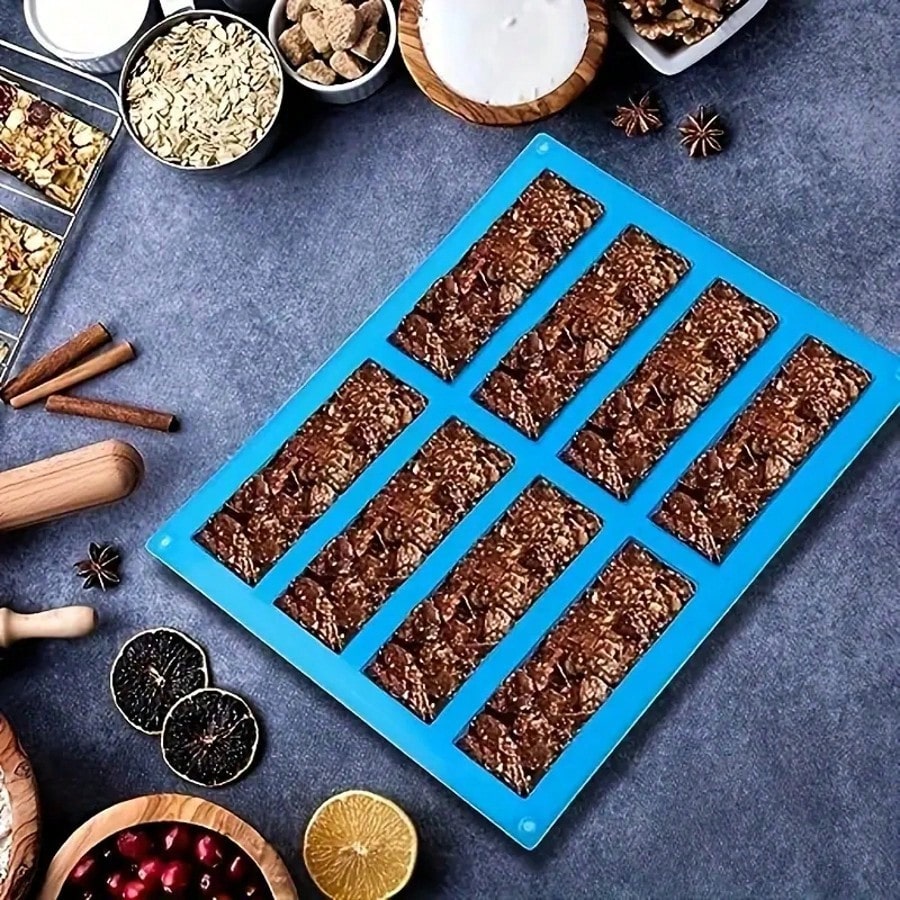 1pc Silicone Granola Bar Mold, - đánh giá và giá Tray Mold Rectangle