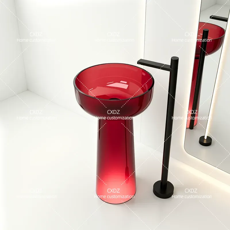Column Basin Integrated Floor  - đánh giá và giá Resin Art In Floor