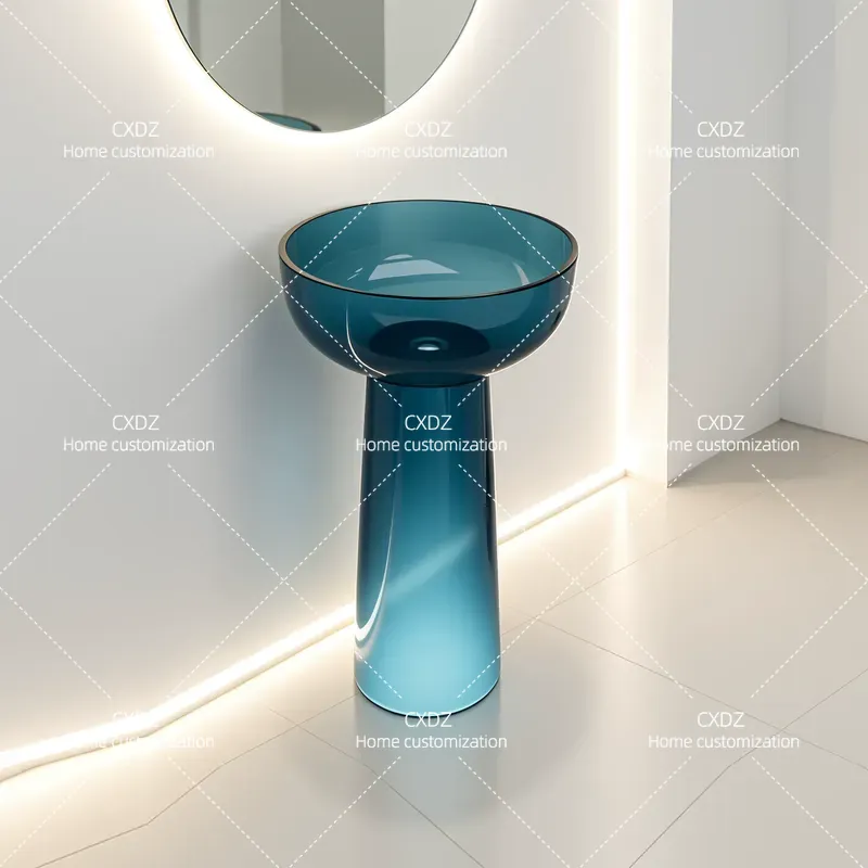 Column Basin Integrated Floor  - đánh giá và giá Resin Art In Floor