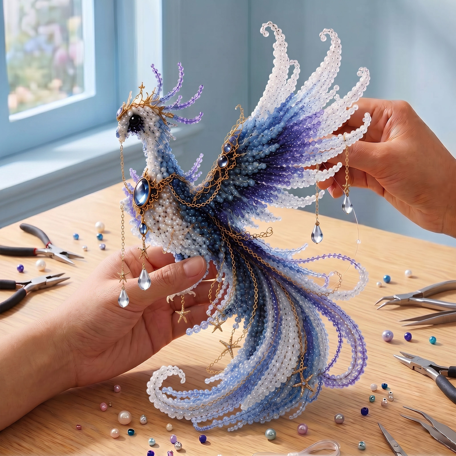 DIY 3D Bead Kit Mini Beaded Or - đánh giá và giá Resin Art A Keychain
