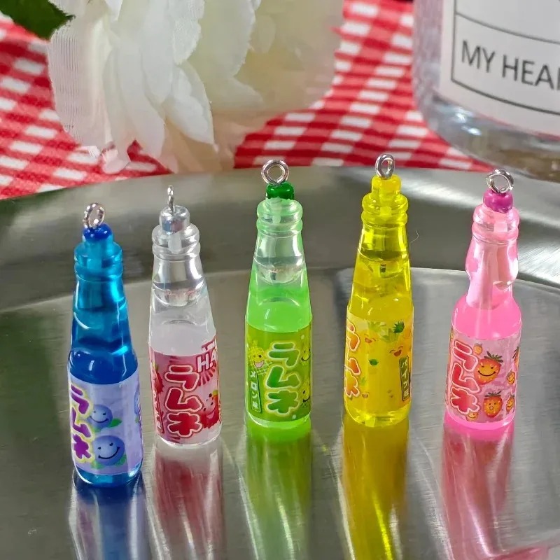 10Pcs Tiny Soda Bottle Resin C - đánh giá và giá Resin Art Pendant