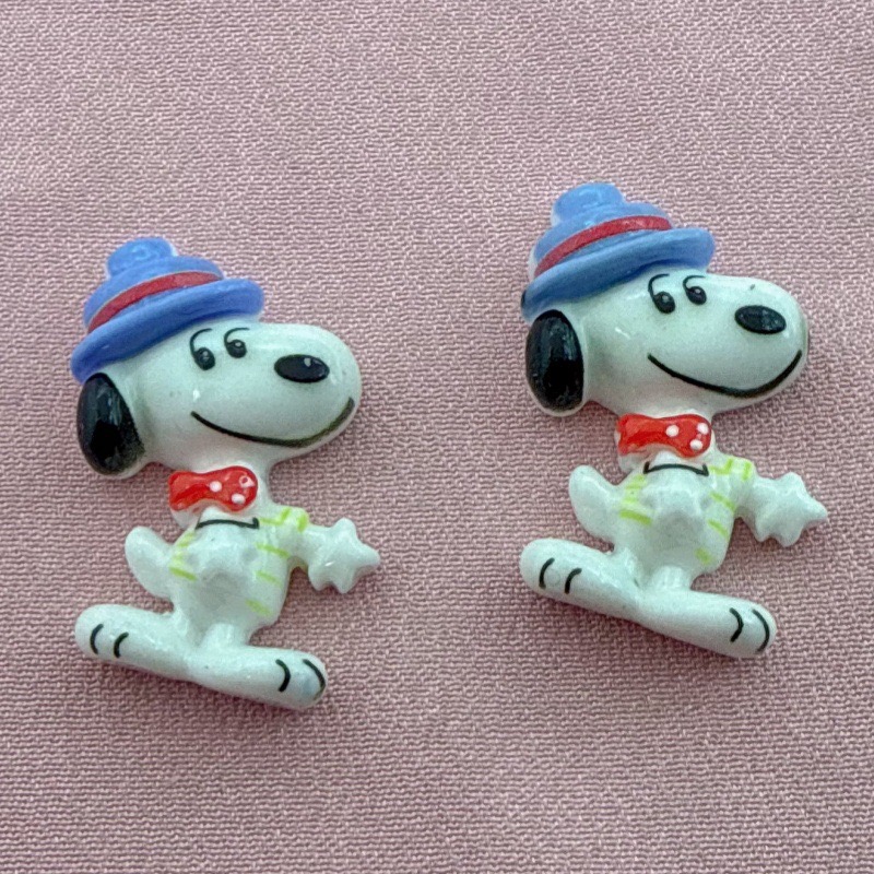 10pcs resin cute little dog pe - đánh giá và giá Resin Art Engagement