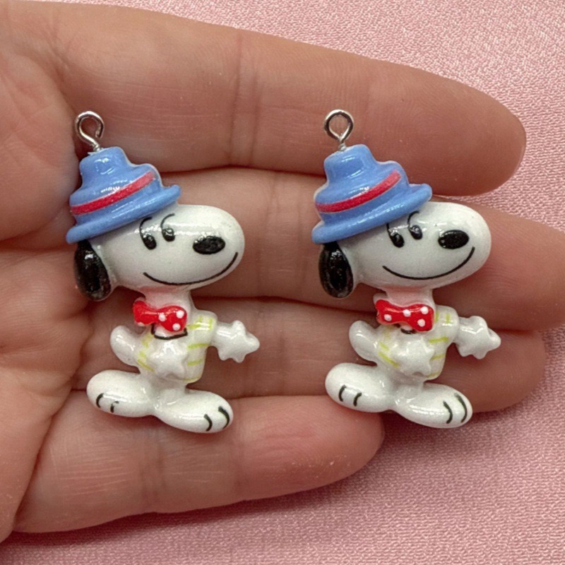 10pcs resin cute little dog pe - đánh giá và giá Resin Art Engagement