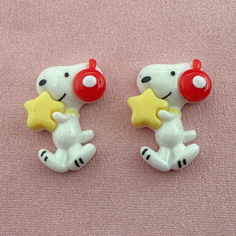 10pcs resin cute little dog pe - đánh giá và giá Resin Art Engagement
