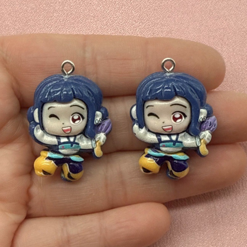 10pcs resin cartoon pendant, D - đánh giá và giá Resin Art Pendant