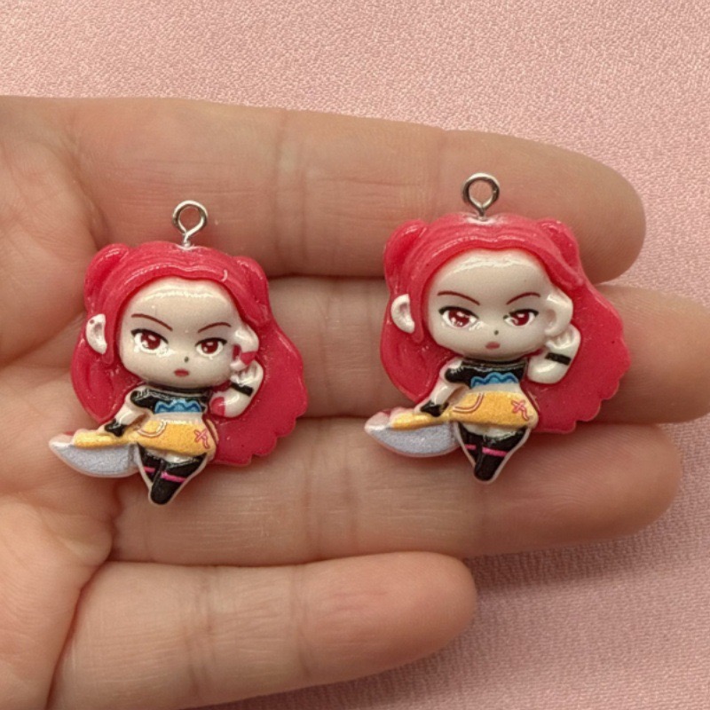 10pcs resin cartoon pendant, D - đánh giá và giá Resin Art Pendant