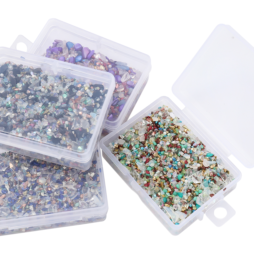 50g/Box Mixed Glass Crystal Cr - đánh giá và giá Resin Art Workshop
