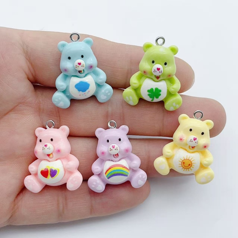 10pcs cartoon animal charm pen - đánh giá và giá Resin Art Pendant