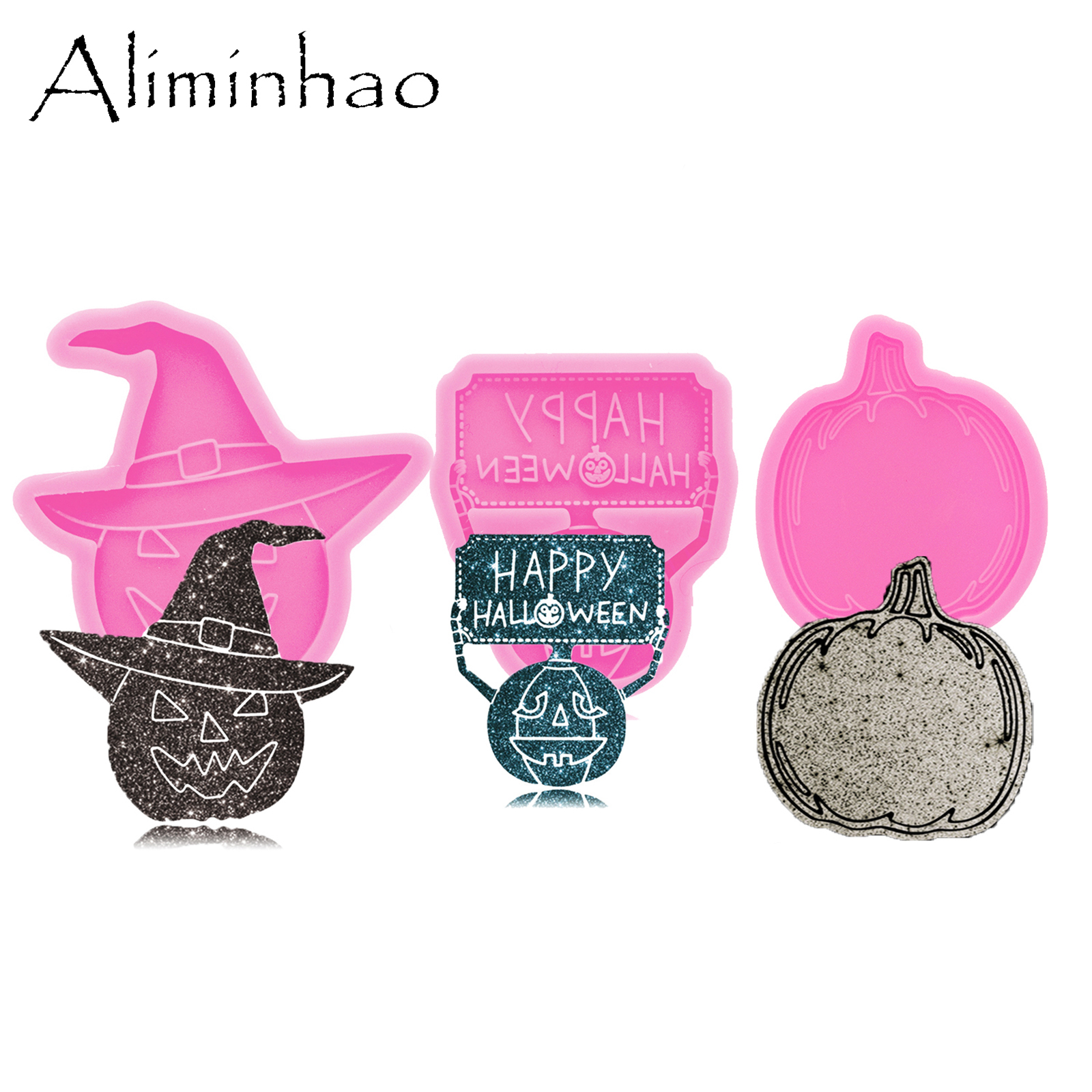 DY1239 Happy Halloween Pumpkin - đánh giá và giá Resin Art A Keychain
